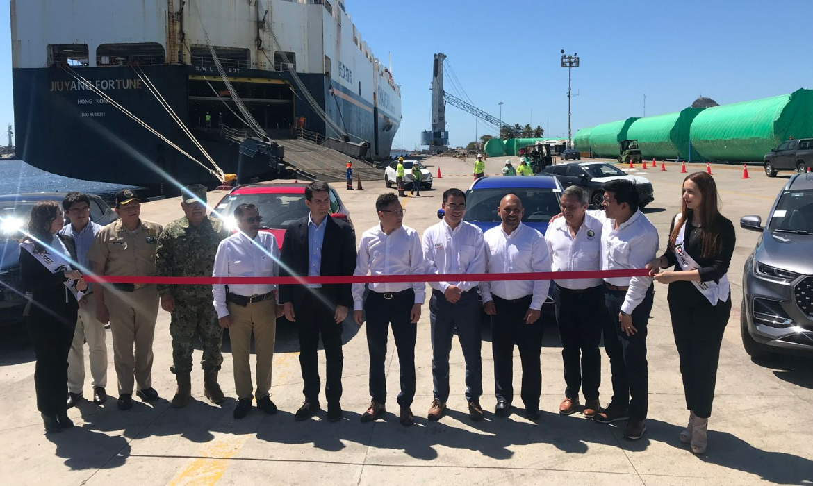 Chirey Motors inicia importación de autos vía puerto de Mazatlán